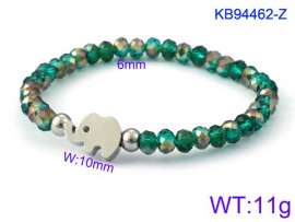 Stainless Steel Crystal Bracelet
