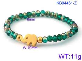 Stainless Steel Crystal Bracelet
