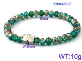 Stainless Steel Crystal Bracelet