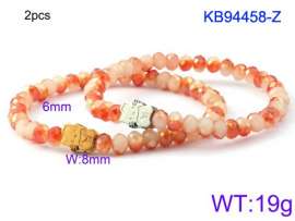 Stainless Steel Crystal Bracelet