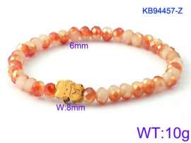 Stainless Steel Crystal Bracelet