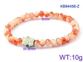 Stainless Steel Crystal Bracelet