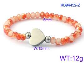 Stainless Steel Crystal Bracelet