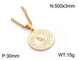 SS Gold-Plating Necklace