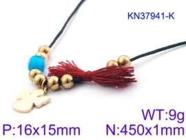 SS Gold-Plating Necklace