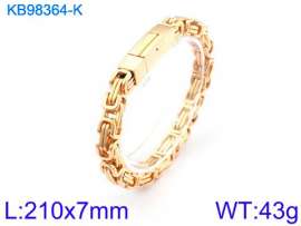 Stainless Steel Gold-plating Bracelet