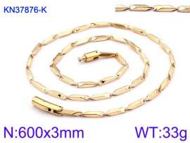 SS Gold-Plating Necklace