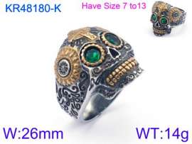 Stainless Skull Ring