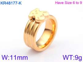 Stainless Steel Gold-plating Ring