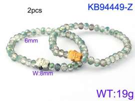 Stainless Steel Crystal Bracelet