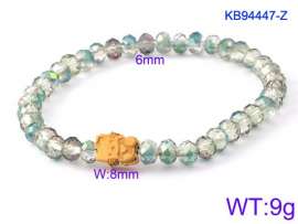 Stainless Steel Crystal Bracelet