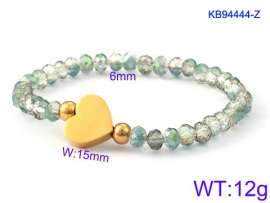 Stainless Steel Crystal Bracelet