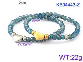 Stainless Steel Crystal Bracelet