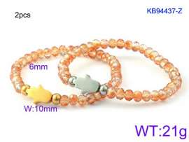 Stainless Steel Crystal Bracelet