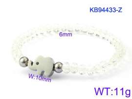 Stainless Steel Crystal Bracelet