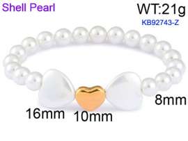 Shell Pearl Bracelets