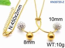 Stainless Steel Stone Necklace