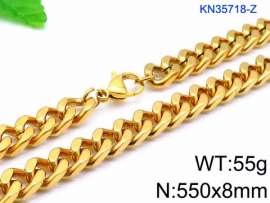 SS Gold-Plating Necklace
