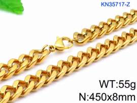 SS Gold-Plating Necklace