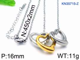 SS Gold-Plating Necklace