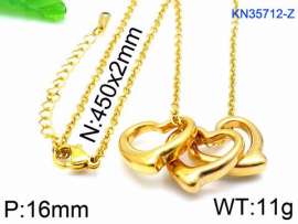 SS Gold-Plating Necklace