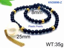 SS Gold-Plating Necklace