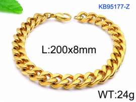 Stainless Steel Gold-plating Bracelet