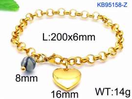 Stainless Steel Gold-plating Bracelet