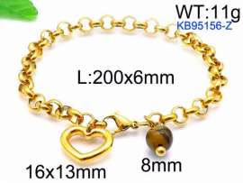 Stainless Steel Gold-plating Bracelet