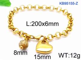 Stainless Steel Gold-plating Bracelet