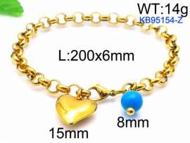 Stainless Steel Gold-plating Bracelet