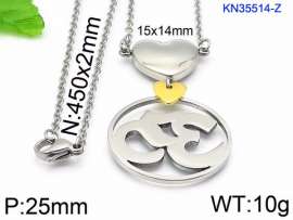 SS Gold-Plating Necklace