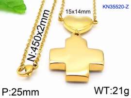 SS Gold-Plating Necklace