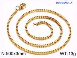 SS Gold-Plating Necklace