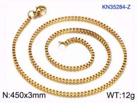 SS Gold-Plating Necklace