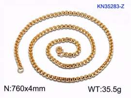 SS Gold-Plating Necklace