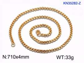 SS Gold-Plating Necklace