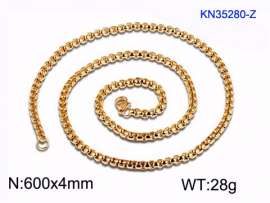 SS Gold-Plating Necklace