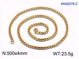 SS Gold-Plating Necklace
