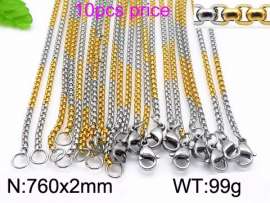 Staineless Steel Small Gold-plating Chain