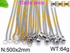 Staineless Steel Small Gold-plating Chain