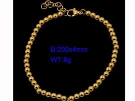 Stainless Steel Gold-plating Bracelet