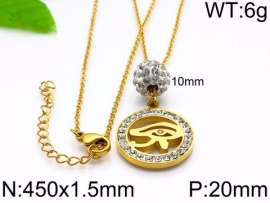 Stainless Steel Stone Necklace