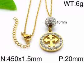 Stainless Steel Stone Necklace