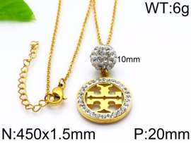 Stainless Steel Stone Necklace