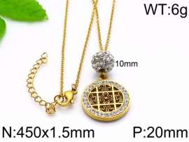 Stainless Steel Stone Necklace