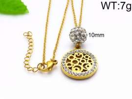 Stainless Steel Stone Necklace