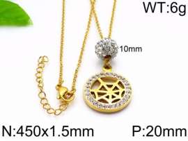 Stainless Steel Stone Necklace