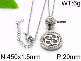 Stainless Steel Stone Necklace