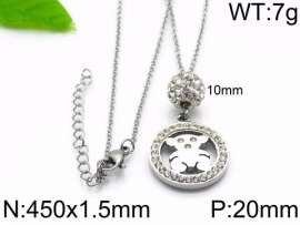 Stainless Steel Stone Necklace
